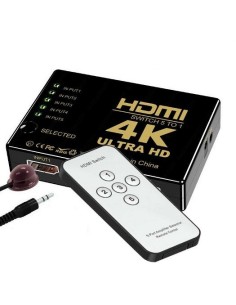 COMMUTATORE SWITCH HDMI 1.4B 5 PORTE ULTRA HD 4K (Q-501K)
