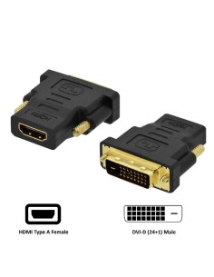 ADATTATORE SPINA DVI-D A PRESA HDMI MASCHIO 24+1 (EC1371)