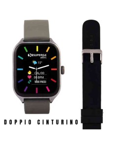 SMARTWATCH SWT-STC005 + CINTURINO WINNER SILICONE NERO O VERDE MILITARE