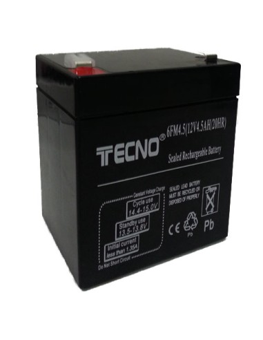 BATTERIA PER UPS AL PIOMBO 12V 4.5A