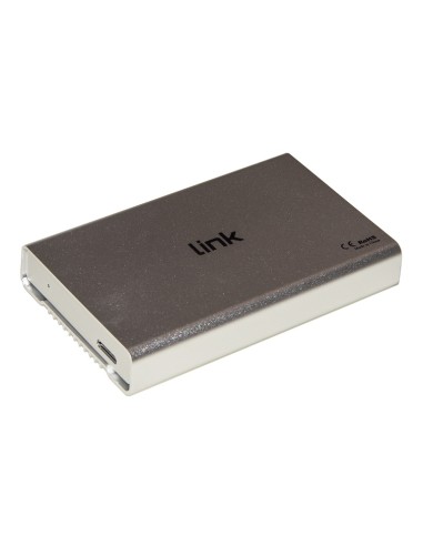 BOX ESTERNO PER HD 2,5" SATA USB 3.0 FINO A 12.5MM (LKLOD254) SILVER