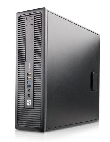 PC 800 G1 SFF INTEL I5-4 GEN. 8GB 240GB SSD - WINDOWS COA - RICONDIZIONATO - GAR. 6 MESI