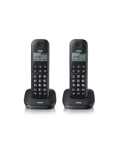 TELEFONO CORDLESS GALA TWIN NERO