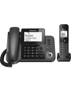 TELEFONO FISSO DECT SEGRETERIA TELEFONICA VIVAVOCE + CORDLESS KX-TGF320EXM
