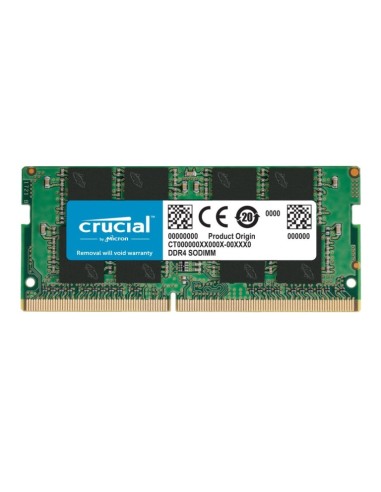 MEMORIA SO-DDR4 8 GB PC2666 (1X8) (CT8G4SFRA266)
