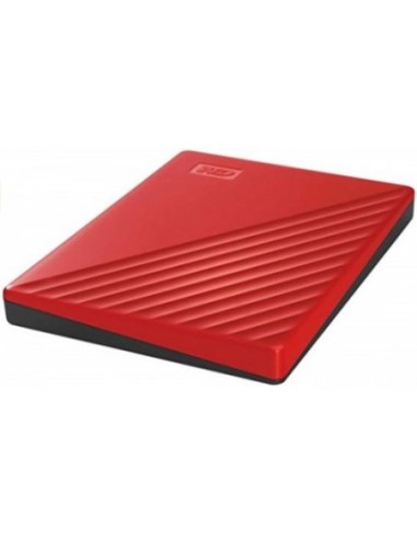 HARD DISK 2 TB ESTERNO MY PASSPORT USB 3.0 2,5" ROSSO (WDBYVG0020BRD-WESN)