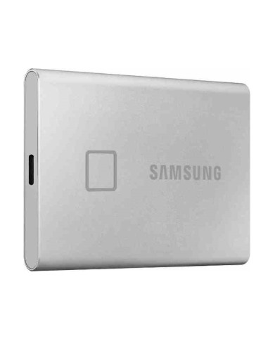 HARD DISK SSD 500 GB ESTERNO USB 3.2 2,5" T7 TOUCH IMPRONTA DIGITALE ESTERNO SILVER (MU-PC500S/WW) AUTOALIMENTATO