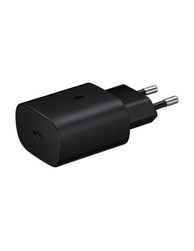 CARICATORE 1 USB TYPE-C QUICK CHARGE 25W NERO (EP-TA800NBEGEU)