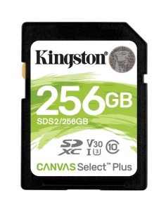 SECURE DIGITAL 256 GB CANVAS SELECT PLUS (SDS2/256GB) CLASS10 UHS-I