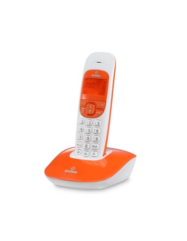 TELEFONO CORDLESS NICE BIANCO/ARANCIONE