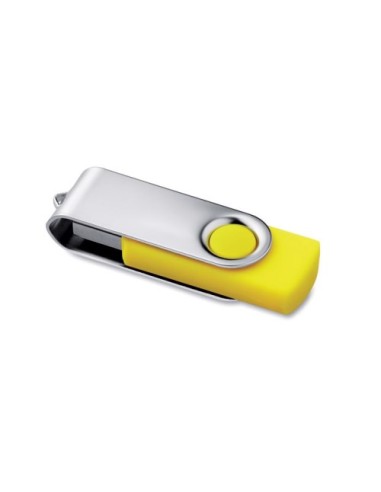 PEN DRIVE 8GB GIALLA BULK - IDEALE PER SERIGRAFIA - USB