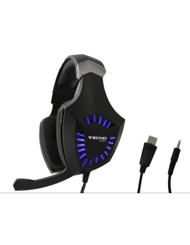 CUFFIE MICROFONO TC-K10 STEREO RGB GAMING