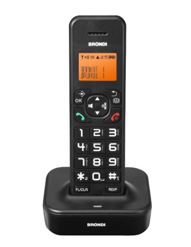 TELEFONO CORDLESS BRAVO STAR NERO