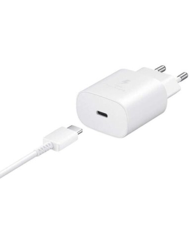 CARICATORE USB TYPE-C QUICK CHARGE 25W BIANCO (EP-TA800XWEGWW)