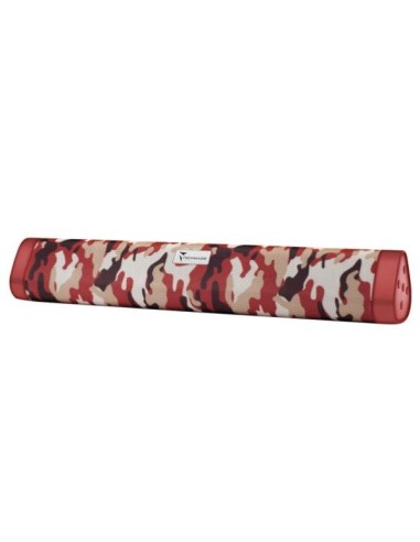 BARRA AMPLIFICATA SOUNDBAR TM-A15-CAMR SENZA FILI CAMOUFLAGE RED