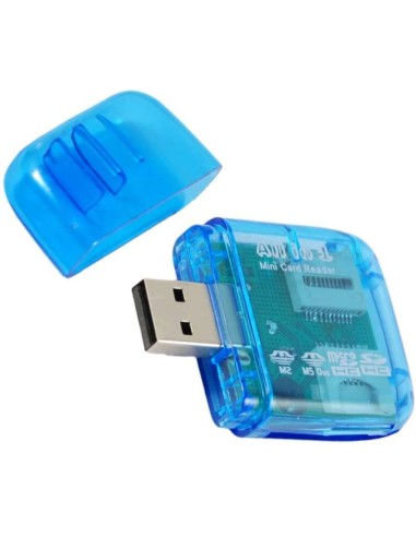 LETTORE MULTICARD ESTERNO CR615 USB 2.0 SD/MMC/MS (30791)