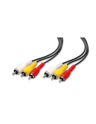 CAVO AUDIO E VIDEO 9/11 3SP RCA + 3SP RCA - 1,5MT