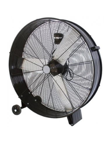 VENTILATORE INDUSTRIALE DA PAVIMENTO ZDM90CM - 30CM - NERO