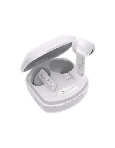 AURICOLARI BLUETOOTH TOUCHBUDS CON BOX DI RICARICA BIANCHI (TM-K175-WH)