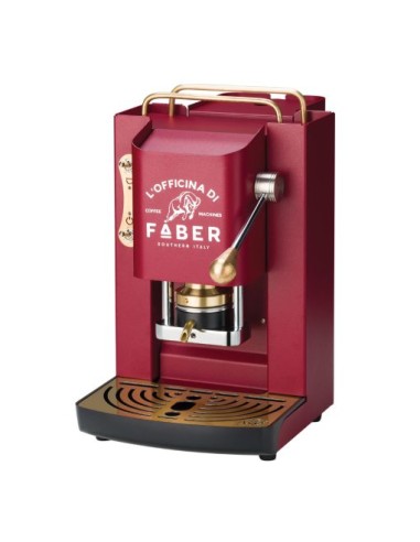 MACCHINA DA CAFFE' A CIALDE PRO DELUXE ROSSO CHERRY