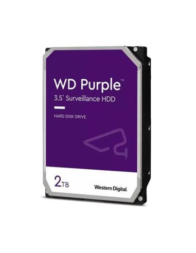 HARD DISK PURPLE 2 TB SATA 3 3.5" (WD22PURZ)