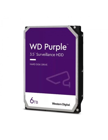 HARD DISK PURPLE 6 TB SATA 3 3.5" (WD63PURZ)