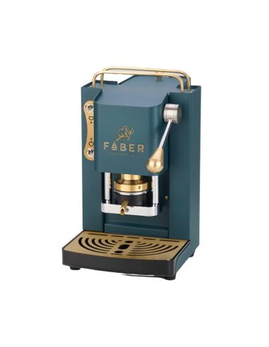 MACCHINA DA CAFFE' A CIALDE MINI DELUXE PRO BRITISH GREEN INOX