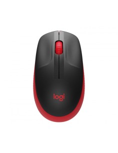 MOUSE WIRELESS M190 EMEA RED (910-005908) ROSSO