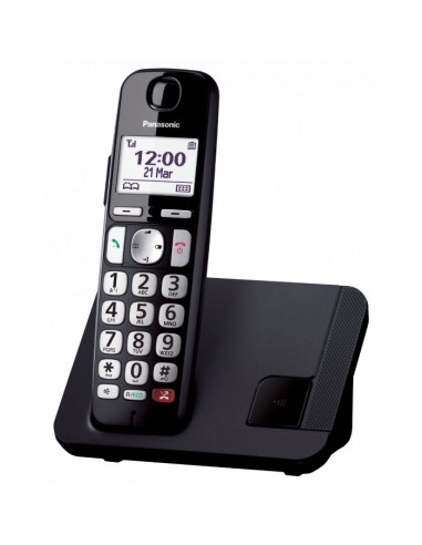 TELEFONO CORDLESS KX-TGE250JTB NERO