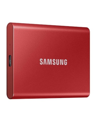 HARD DISK SSD 500 GB ESTERNO USB 3.2 2,5" T7 ROSSO (MU-PC500R/WW) AUTOALIMENTATO