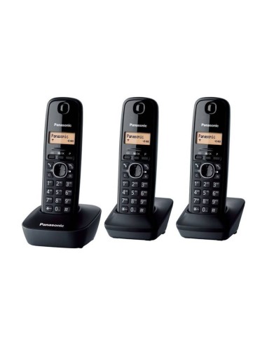 TELEFONO CORDLESS KX-TGB613JTB TRIO NERO