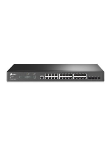 SWITCH RETE 24 PORTE GIGABIT + 4 SLOT SFP TL-SG3428