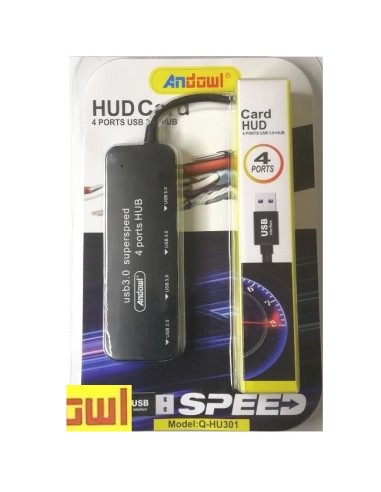 HUB 4 PORTE USB 3.0 (Q-HU301)