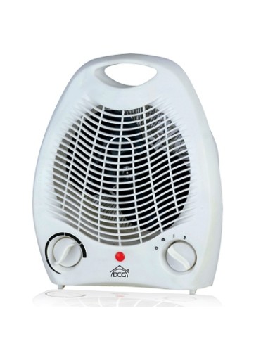 TERMOVENTILATORE STUFA ELETTRICA PORTATILE CALDOBAGNO HL9733 BIANCO