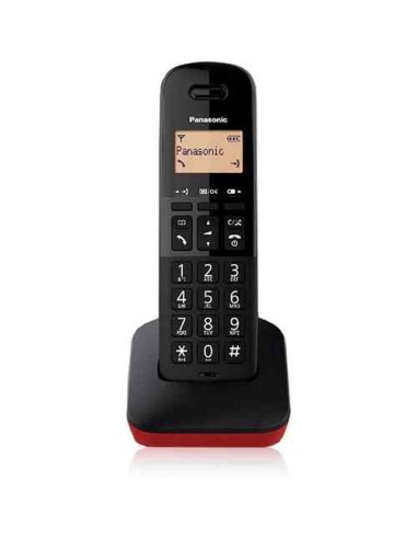 TELEFONO CORDLESS KX-TGB610JTR NERO/ROSSO