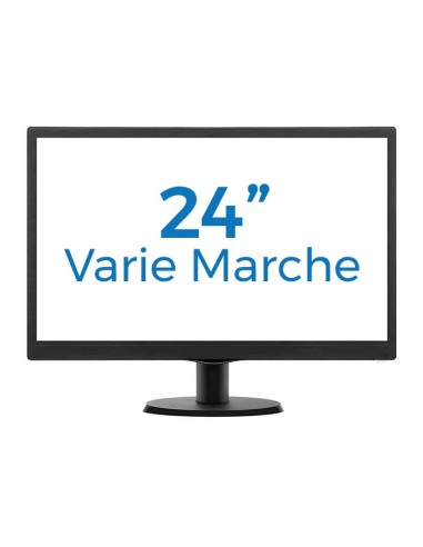 MONITOR 24" VARI MODELLI LED NO BOX - RICONDIZIONATO GR. A-/B GAR. 3 MESI