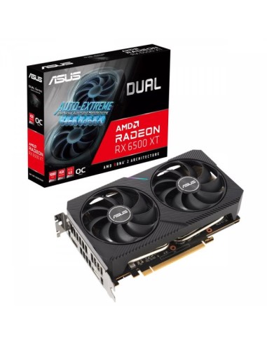 SCHEDA VIDEO RADEON RX 6500 XT DUAL OC 4GB (90YV0HA1-M0NA00)