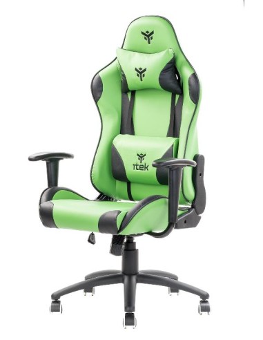 SEDIA PLAYCOM PM20 GAMING CHAIR - NERA/VERDE (ITCGPM20BG)