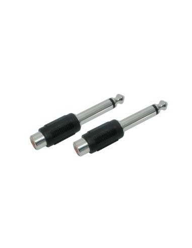 ADATTATORI AUDIO RCA / JACK 6.3MM MONO (RDM CN4)