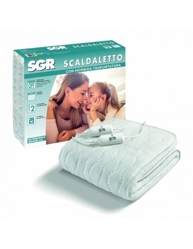 SCALDASONNO TERMOCOPERTA 16804 SGR - RISCALDALETTO ELETTRICO MATRIMONIALE