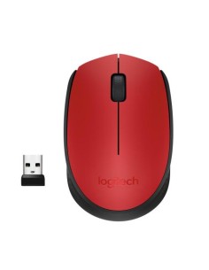 MOUSE M171 ROSSO USB WIRELESS (910-004641)
