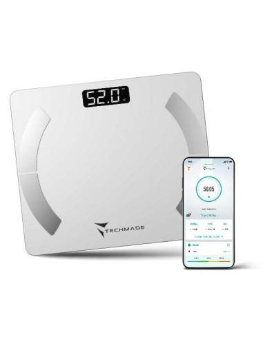 BILANCIA PESAPERSONE SMART DIGITALE ELETTRONICA - BIANCA (TM-SCALE-WH)