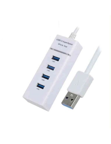 HUB 4 PORTE USB 3.0 (Q-303) BIANCO