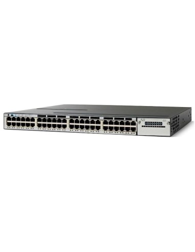 (RICONDIZIONATO) SWITCH RETE WS-C3750X-48PF-S CATALYST 3750X 48 PORTE FULL POE IP BASE