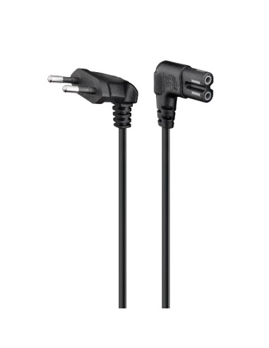 CAVO ALIMENTAZIONE EURO POWER PLUG 2 POLI M 90GR.-C7F 90GR. (EC1917) 1.8MT