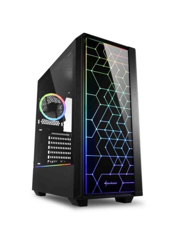 CASE GAMING RGB LIT 100 ATX VETRO TEMPERATO NO ALIMENTATORE