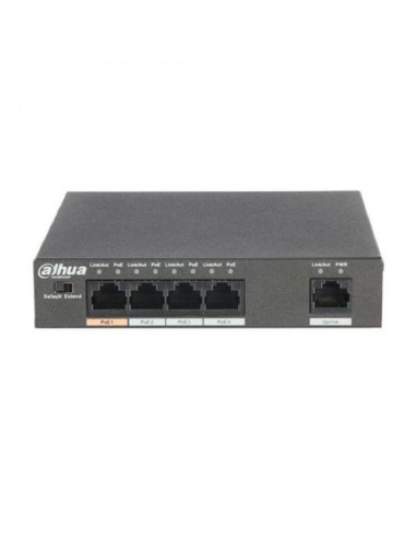 SWITCH RETE 3 PORTE POE + 1 PORTA HI-POE + 1 PORTA 10/100MBPS 60W (PFS3005-4ET-60-V2)