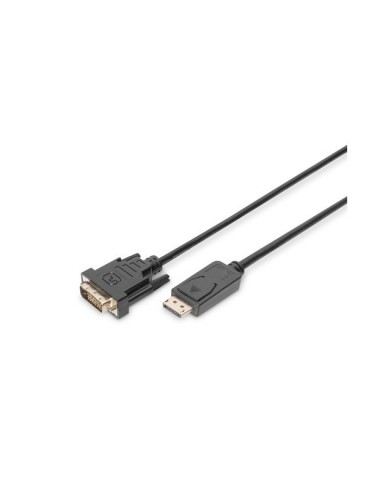 ADATTATORE CAVO DISPLAY PORT - DVI 24+1 M/M 2M. (AK-340306-020-S)