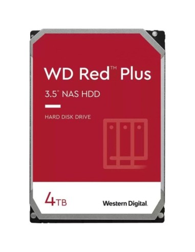 HARD DISK RED PLUS 4 TB NAS SATA 3 3.5 (WD40EFPX)