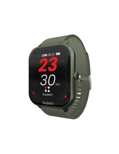 SMARTWATCH BUYTECH BY-ALFA-GR CASSA VERDE CINTURINO SILICONE